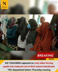 Six teachers arrested over a viral video interdicted 