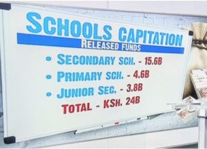 Schools Receive 24B in Capitation Breakdown